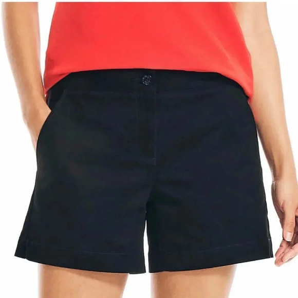 Nautica Ladies' Twill Short - Picture 1 of 5
